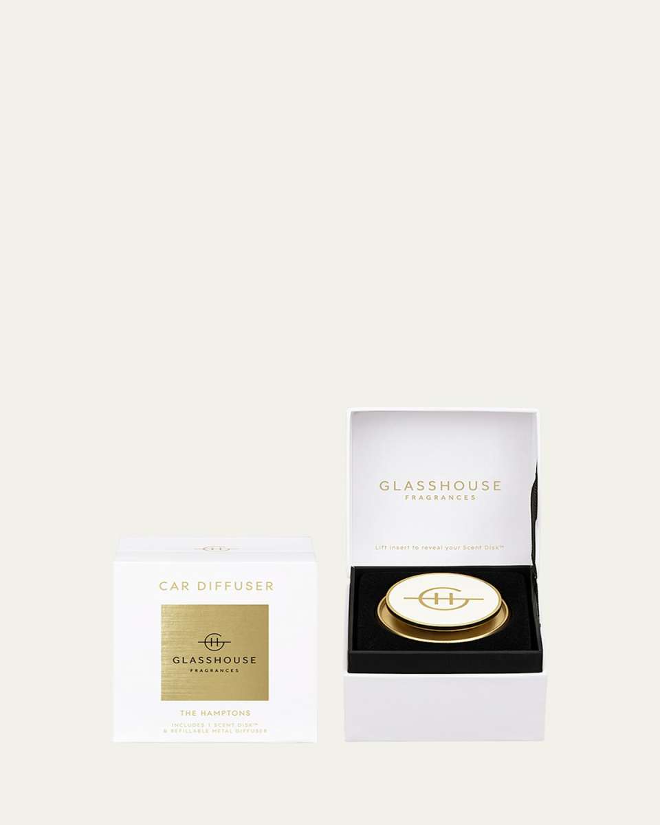 Gold Car Diffuser, The Hamptons